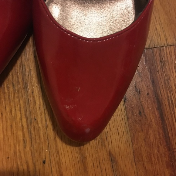 ALDO red patent pumps - Picture 3 of 4