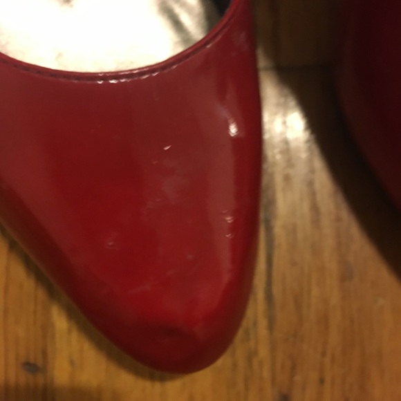 ALDO red patent pumps - Picture 4 of 4