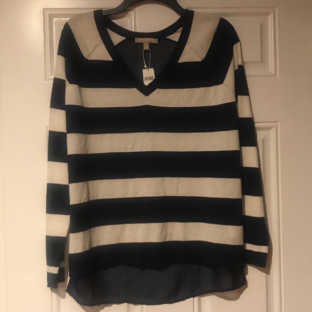 Banana Republic Sheer Back Sweater