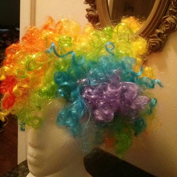 Fun clown wig - Picture 3 of 3