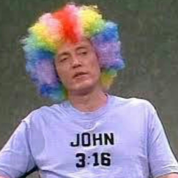 Fun clown wig - Picture 2 of 3