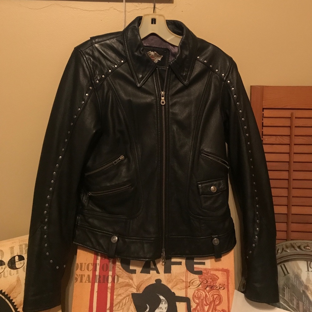 Harley Davidson leather like new condition size m