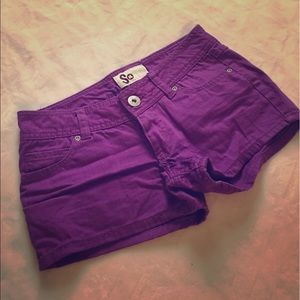 Bright Purple Shorts