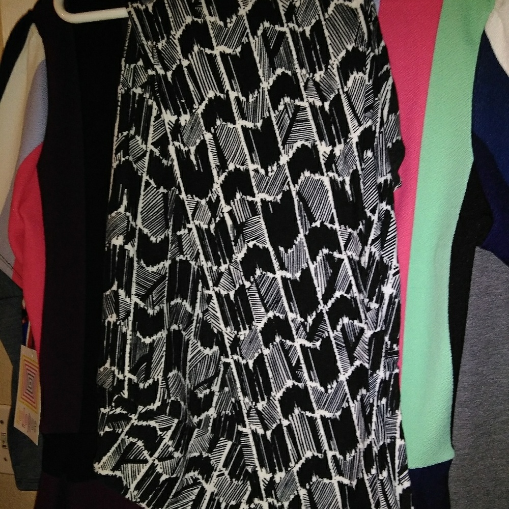 Lularoe TC black and white new