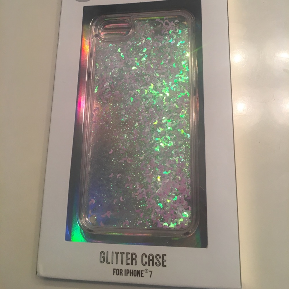 Holographic moon iPhone 7 case