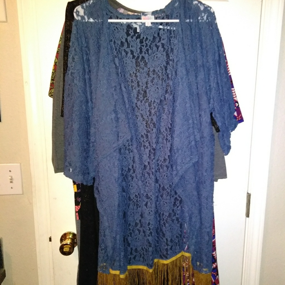 Blue and gold large monroe