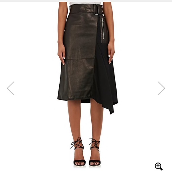 3.1 Phillip Lim Dresses & Skirts - 3.1 Phillip Lim leather Midi Skirt with D ring