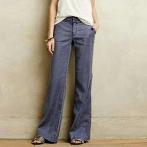 Anthropology Level 99 Newport Wide leg pant