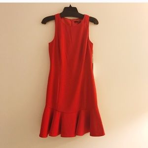 Red Jay Godfrey fit and flare dress worn once