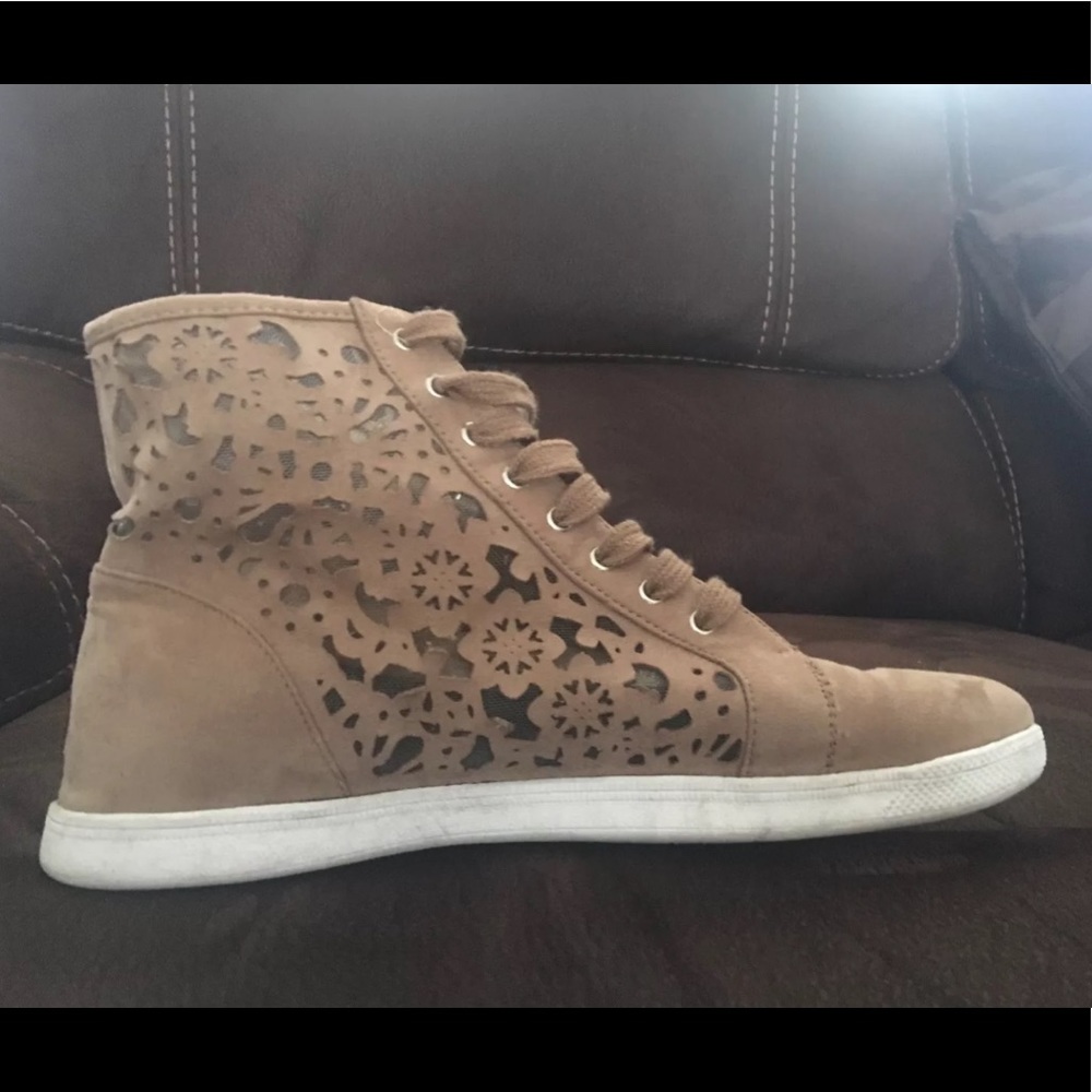 Forever 21 lace high tops