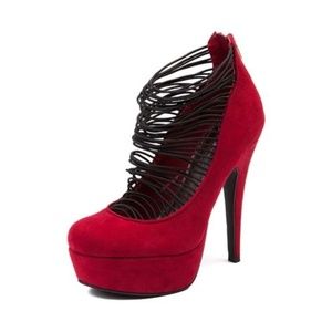 OUTRAGE RED HEELS