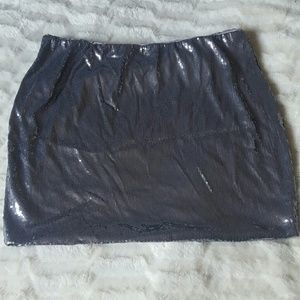 4 for 24🎉  Wet seal plus sequin body con skirt