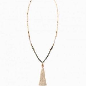 Stella & Dot Antonia Tassel Necklace