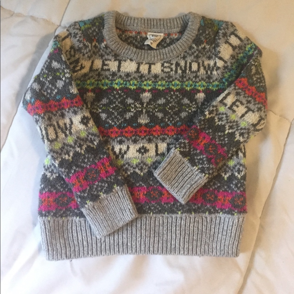 GAP baby girls sweater 18-24m