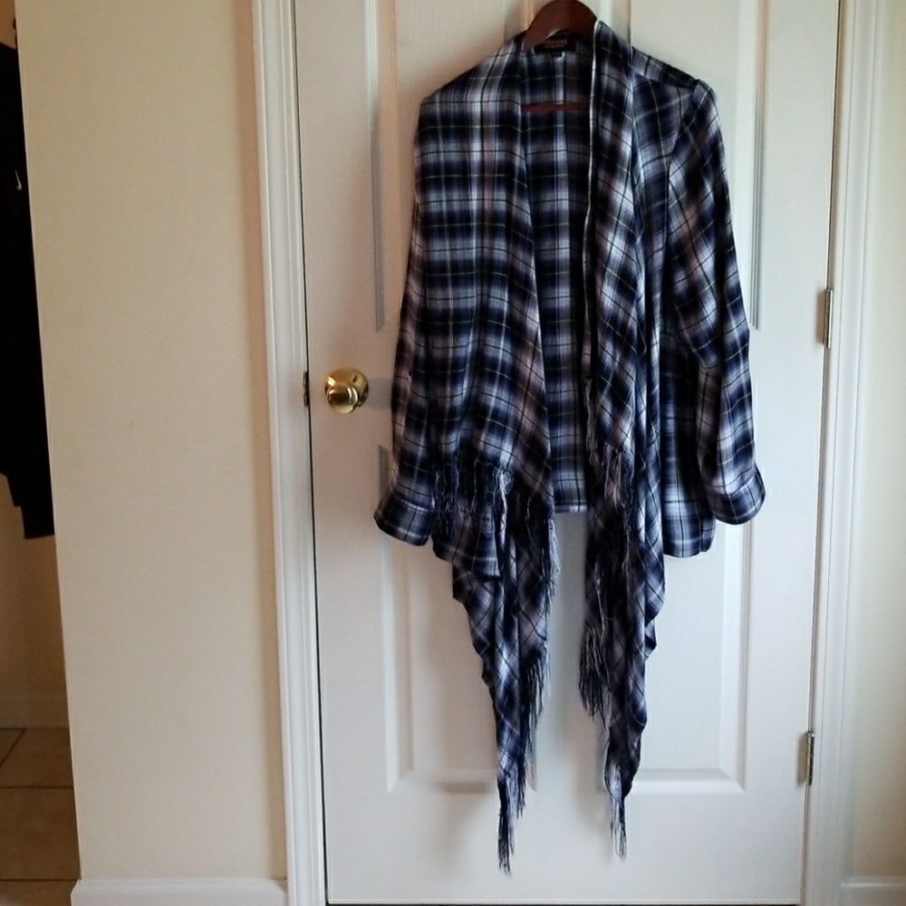 Fringed overshirt