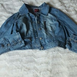 Cropped Jean Jacket