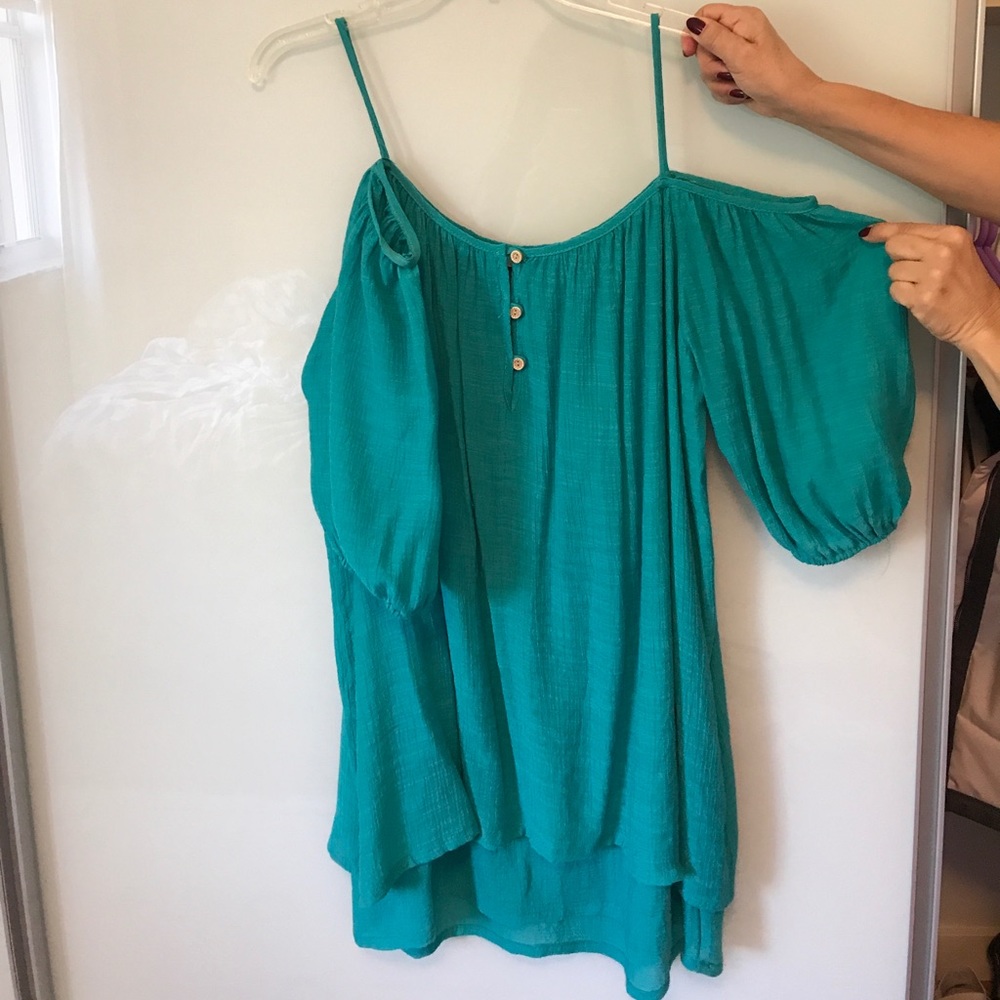Teal dress! Worn only twice
