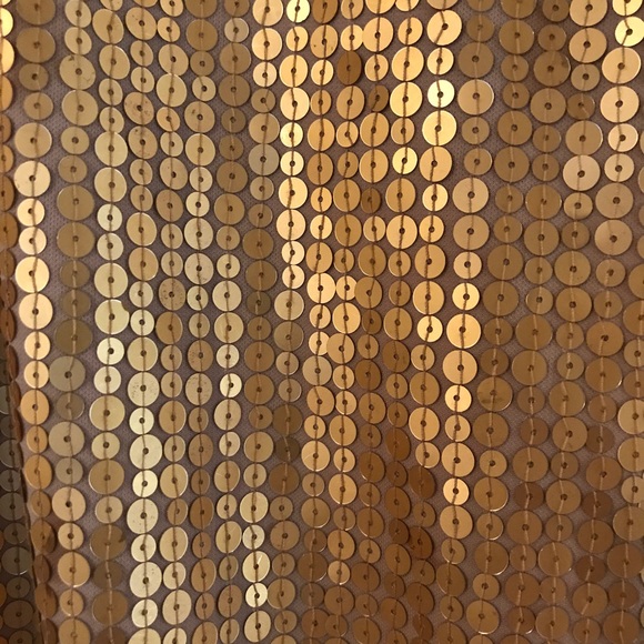 Gold Sequin Pants - Picture 4 of 5