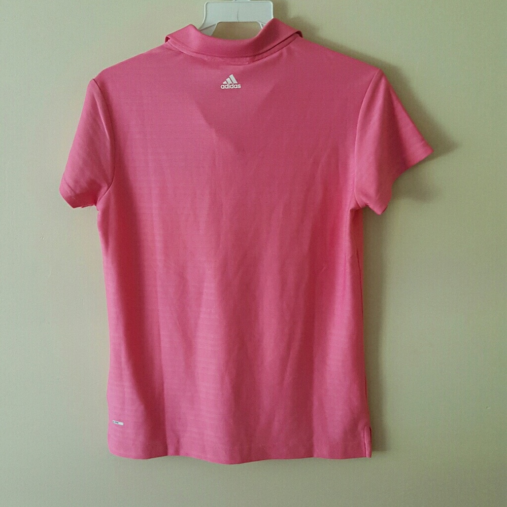 Nwt - Adidas pink polo golf tee - size XL - Picture 3 of 4