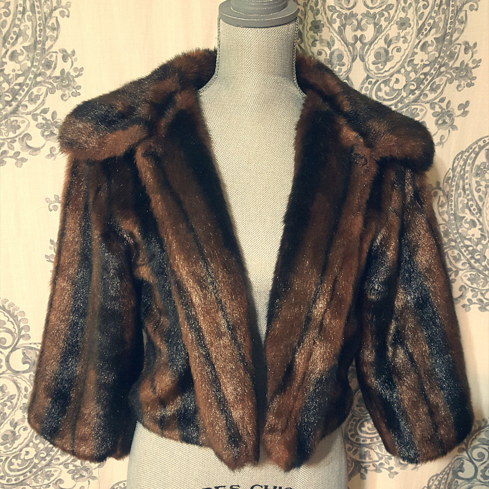 Vintage Style Faux Fur