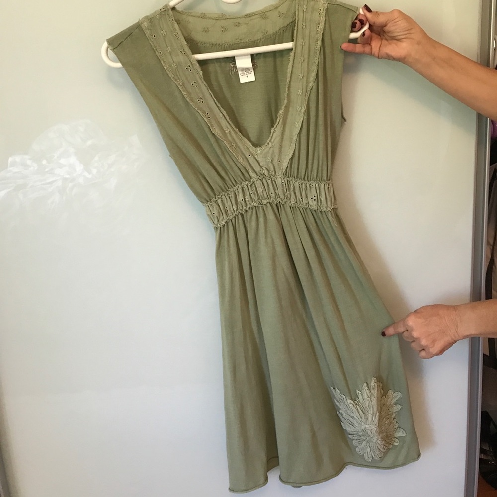 Green billabong lightweight dress
