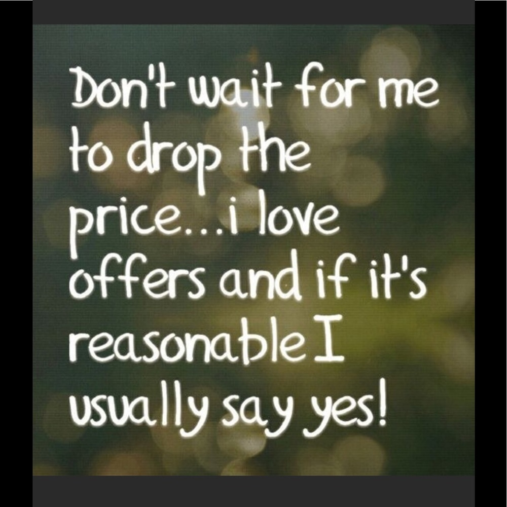 Let's negotiate!