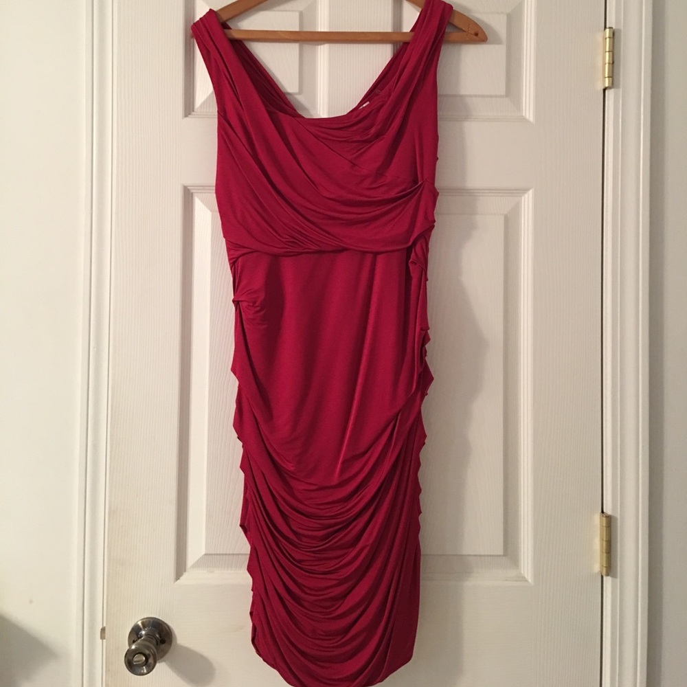 Elie Tahari red dress