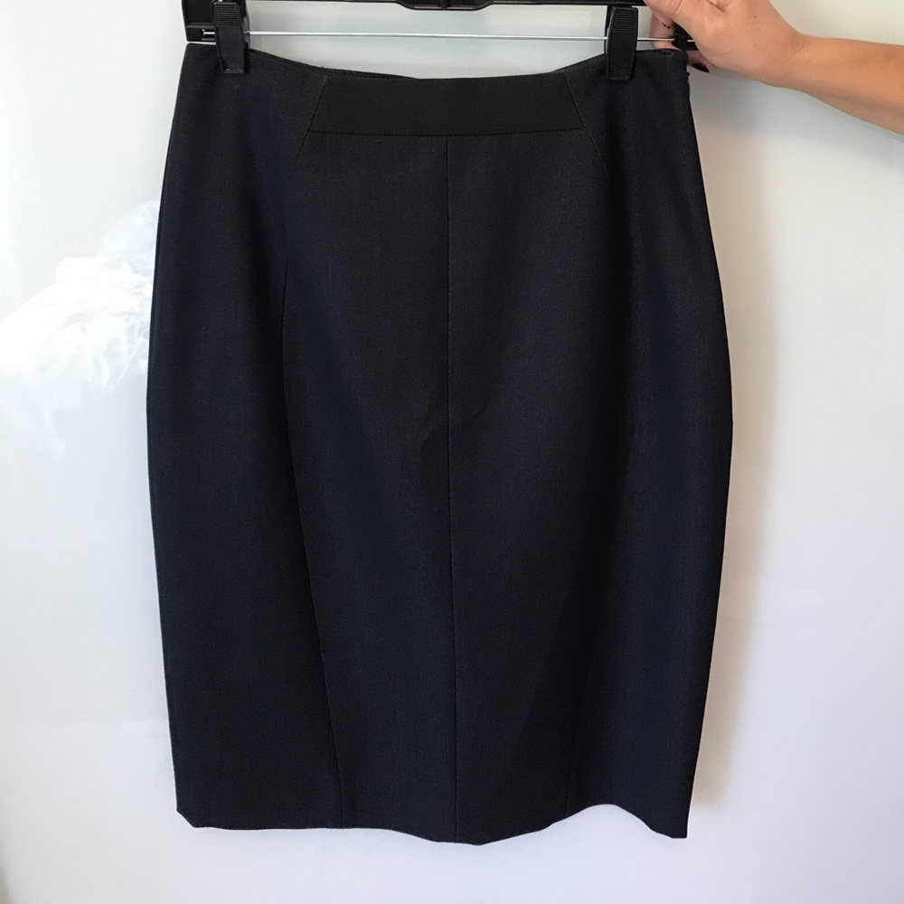 Navy blue Tahari skirt