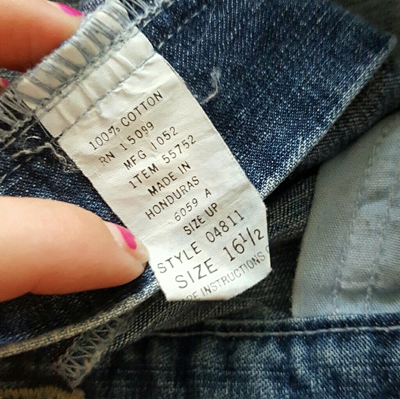 Canyon River Blues jean shorts Girls size 16 - Picture 4 of 4