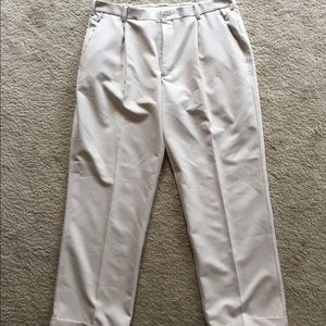 Nike dri fit golf pants.  36x32