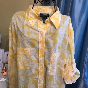 Lauren by Ralph Lauren plus size 2X shirt