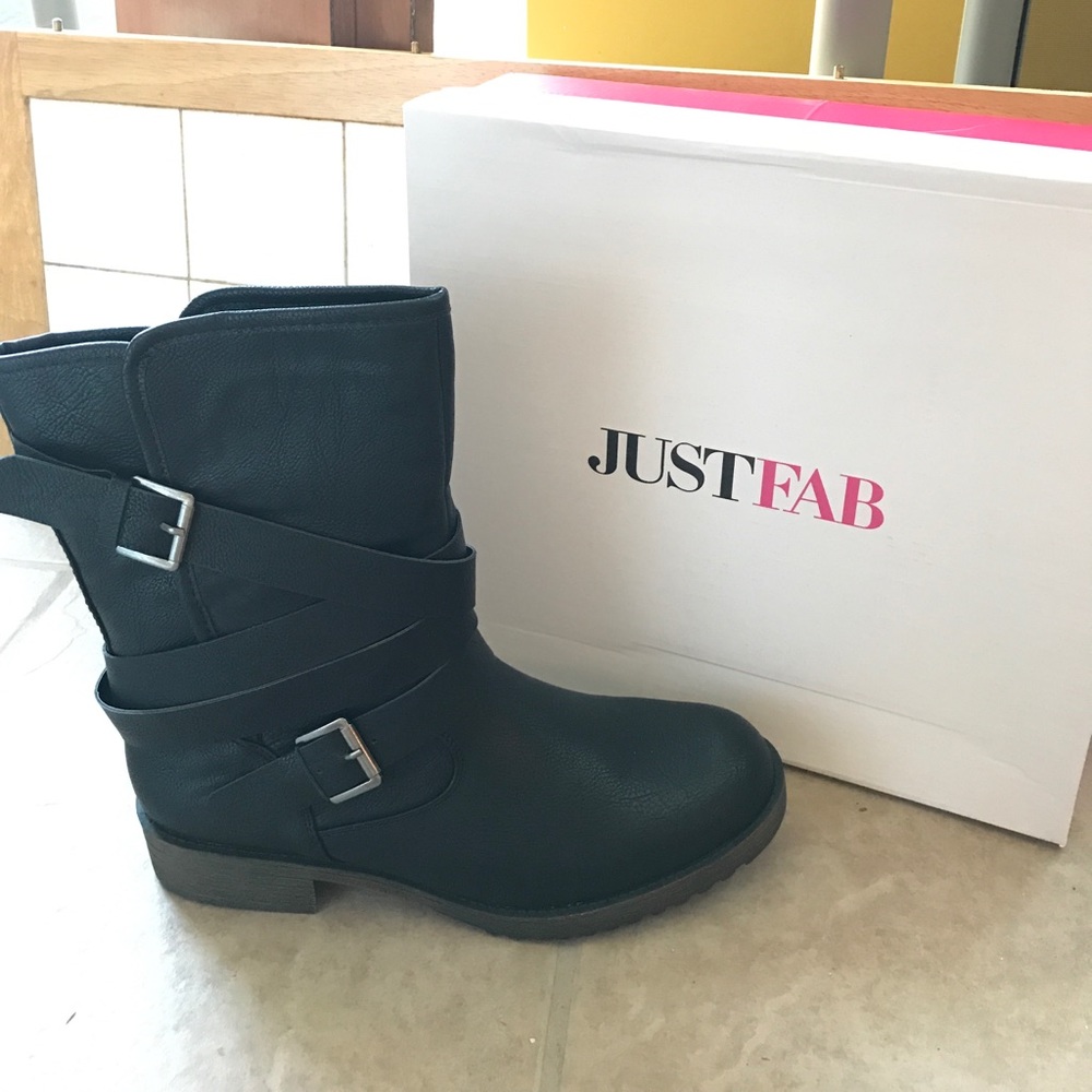 Justfab Ankle Boots - Brand New! Size 11