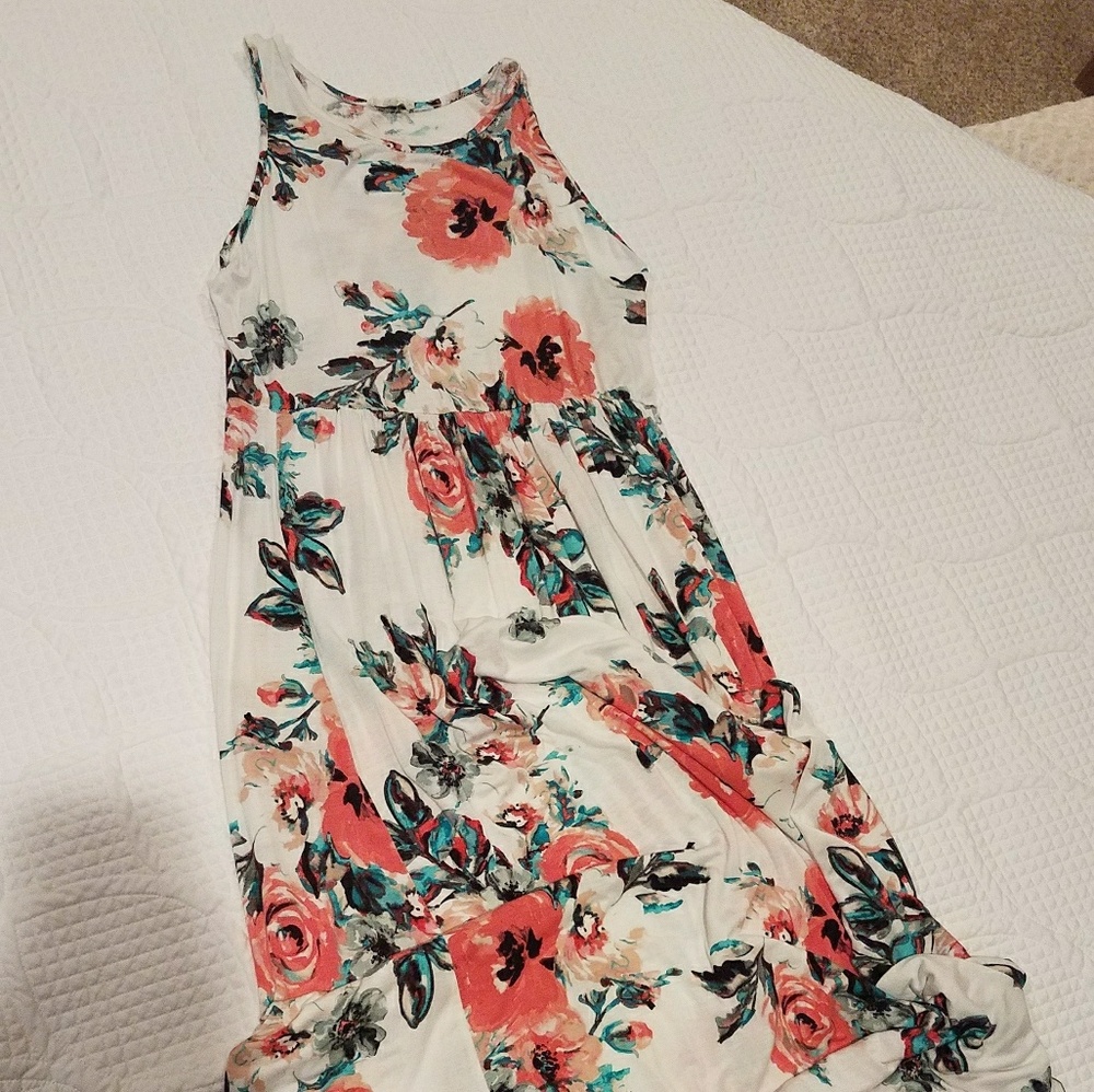 Floral Maxi Dress M