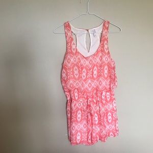 Adorable coral romper from Target