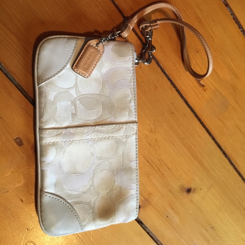 Coach wristlet