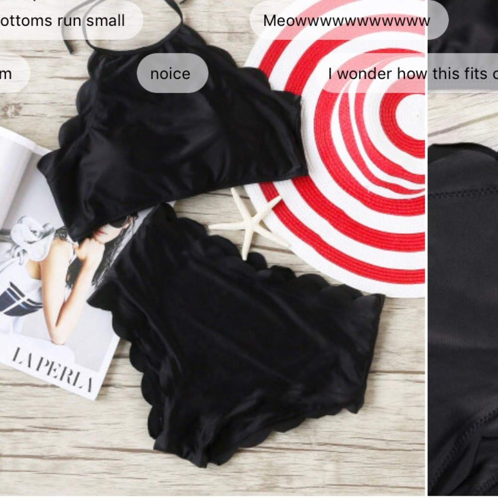 Brand new black bathing suit