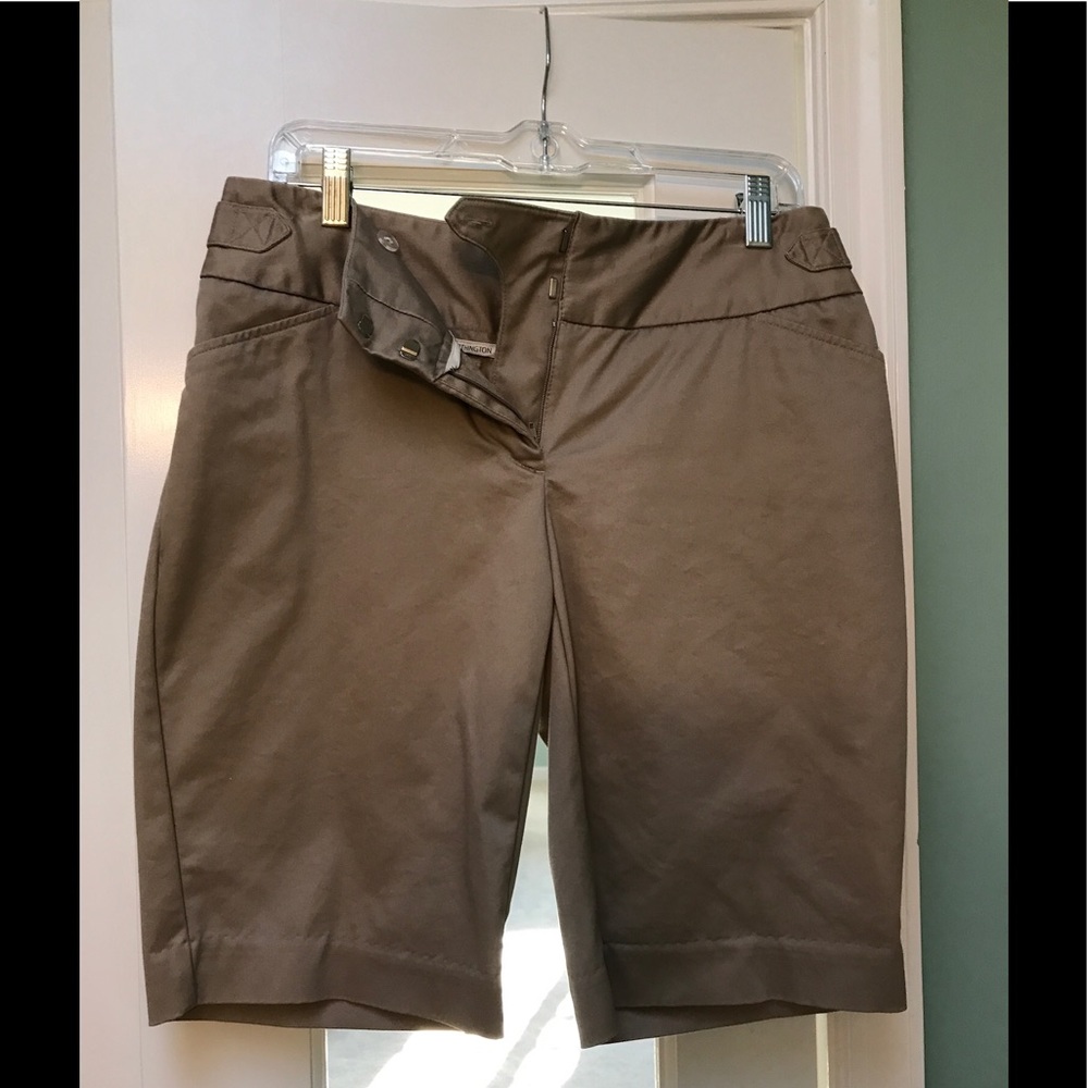 Cropped Khaki Pants