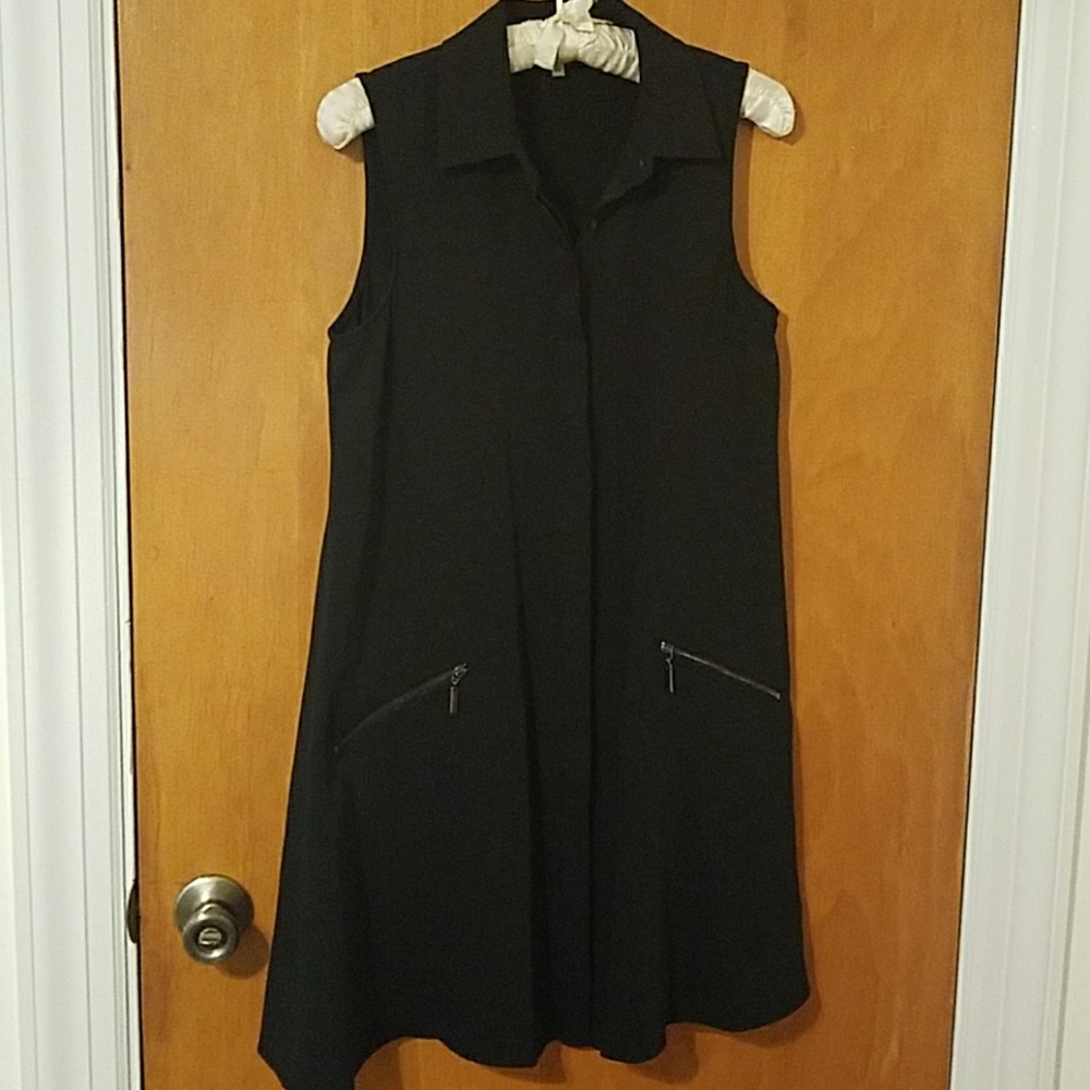 Rachel Rachel Roy trapeze dress with zip pockets