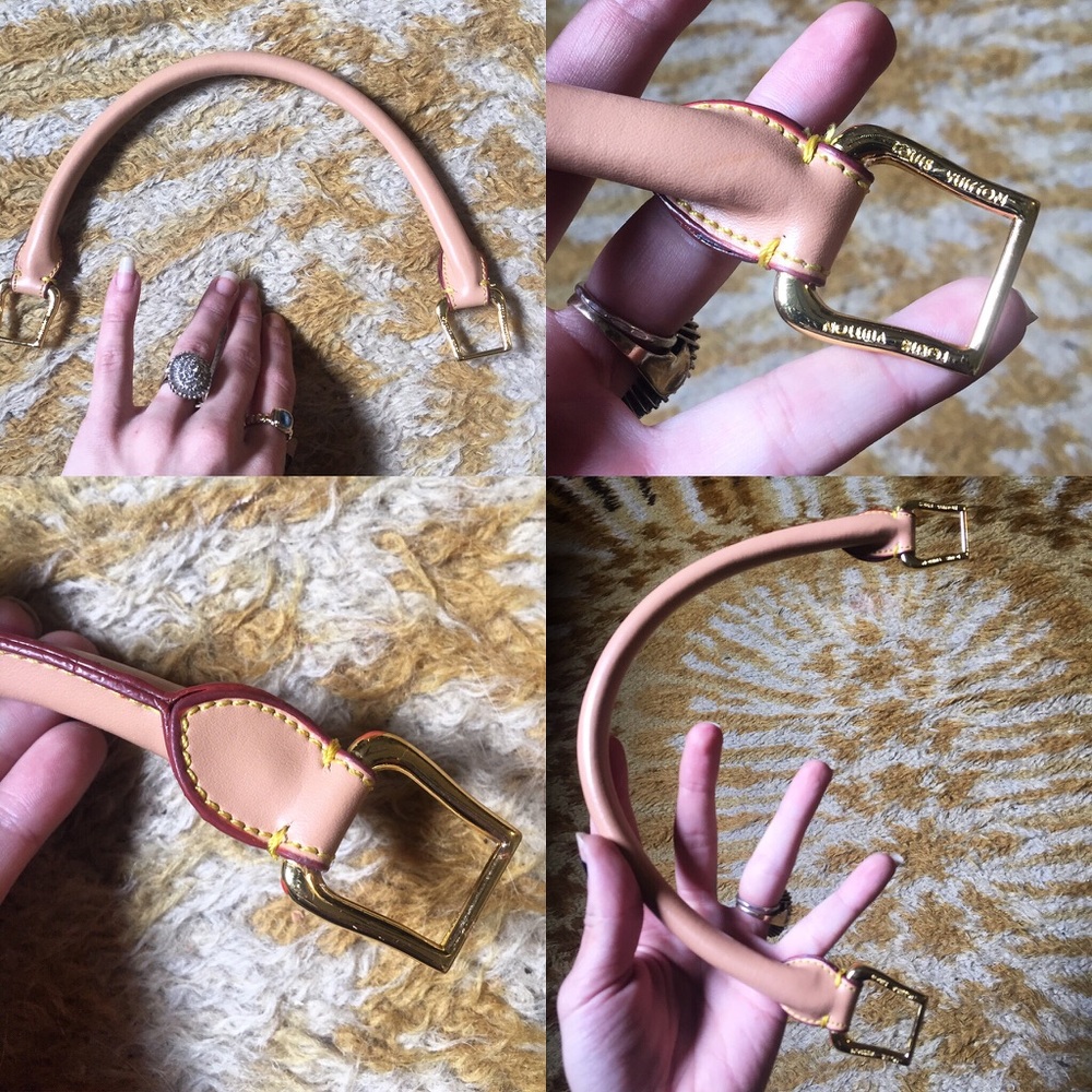 Authentic Louis Vuitton handle strap only leather