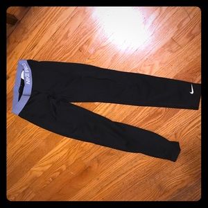 Girls Nike Pro Dri Fit pants