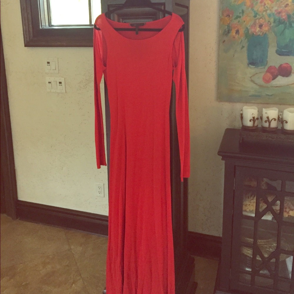 Red dress