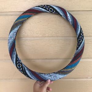 Baja car steering wheel cover