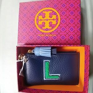 Tory Burch monogram card case