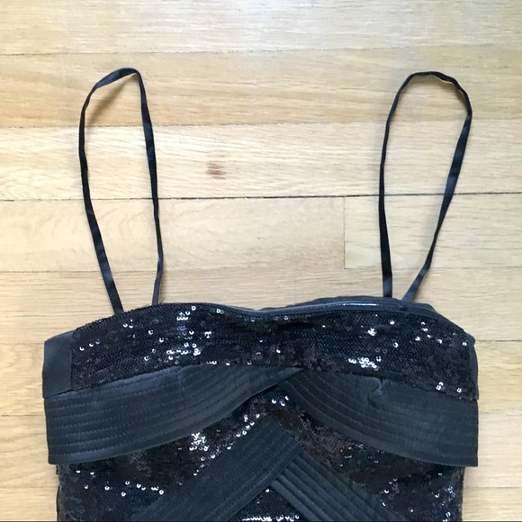 Faviana black sequin dress - Picture 3 of 5