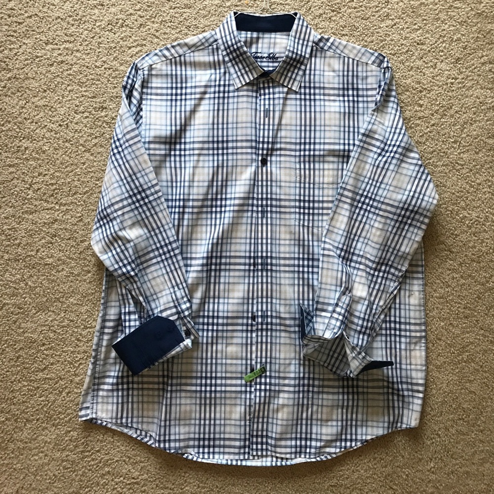 Men's Tasso Elba for Macy's Button Down