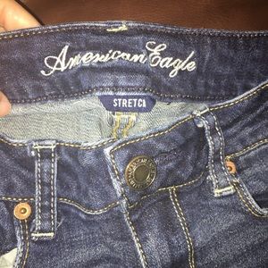 American Eagle skinny kick jeans