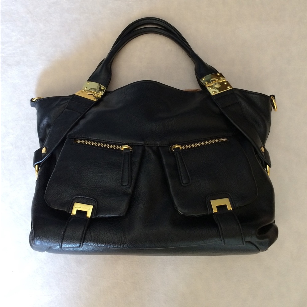 Justfab Large Black Purse