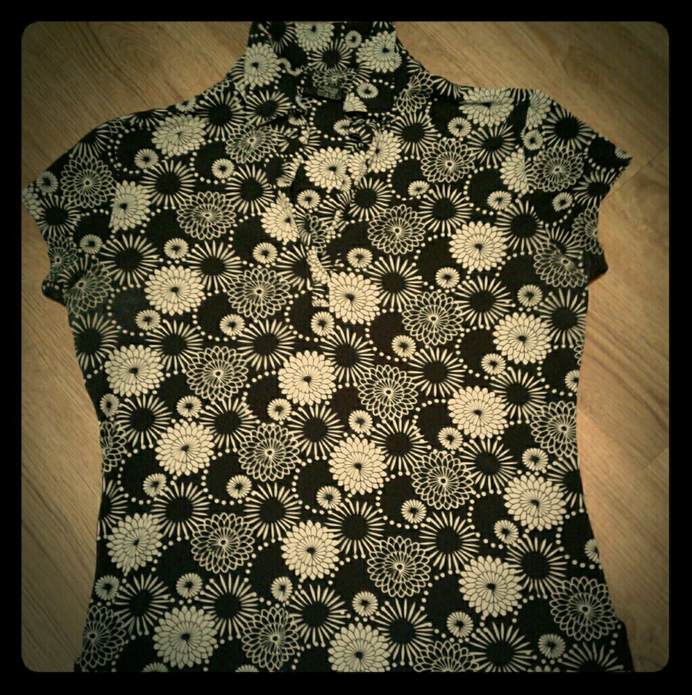 EXPRESS RETRO FLOWERED TANK TOP