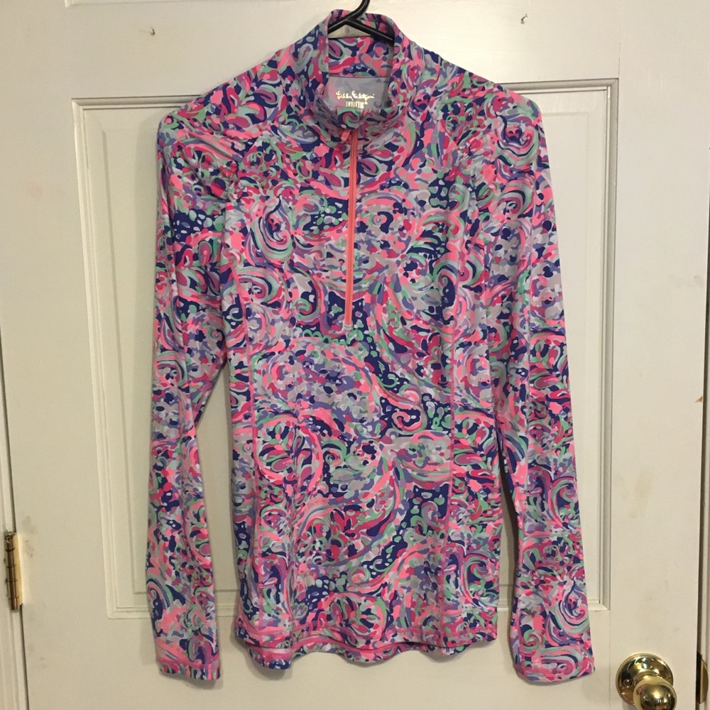 Lilly Pulitzer luxletic pullover.