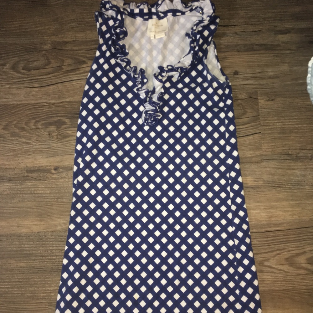 XS Kate Spade Gingham Dress